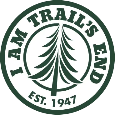 I Am TEC sticker representing Trails End Camp community in Beach Lake, PA