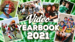 Video Yearbook 2021 button linking to camper highlights from Trails End Camp