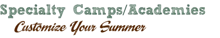 specialty camps graphic