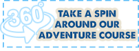360 degree view highlighting adventure trips at Trails End Camp