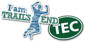 I Am Trails End TEC sticker representing camp identity