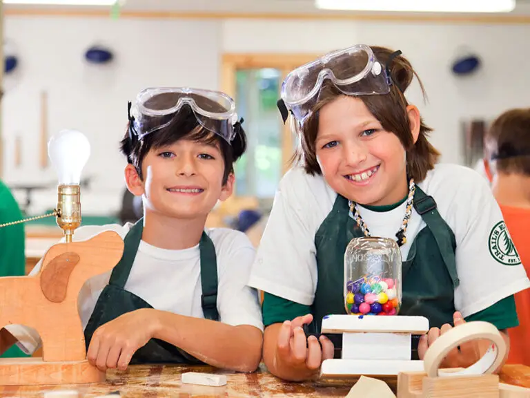 Build It creativity in action at Trails End Camp