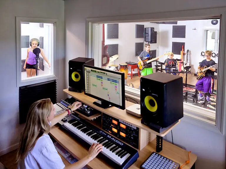 Recording and production experiences at Trails End Camp