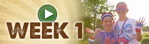 Week 1 video button featuring highlights from the 2025 summer at Trails End Camp