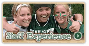 Staff Experience video thumbnail highlighting counselors at Trails End Camp in Beach Lake, PA