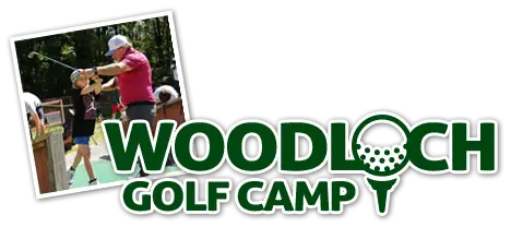 Header graphic showcasing Woodloch Golf Camp at Trail's End Camp
